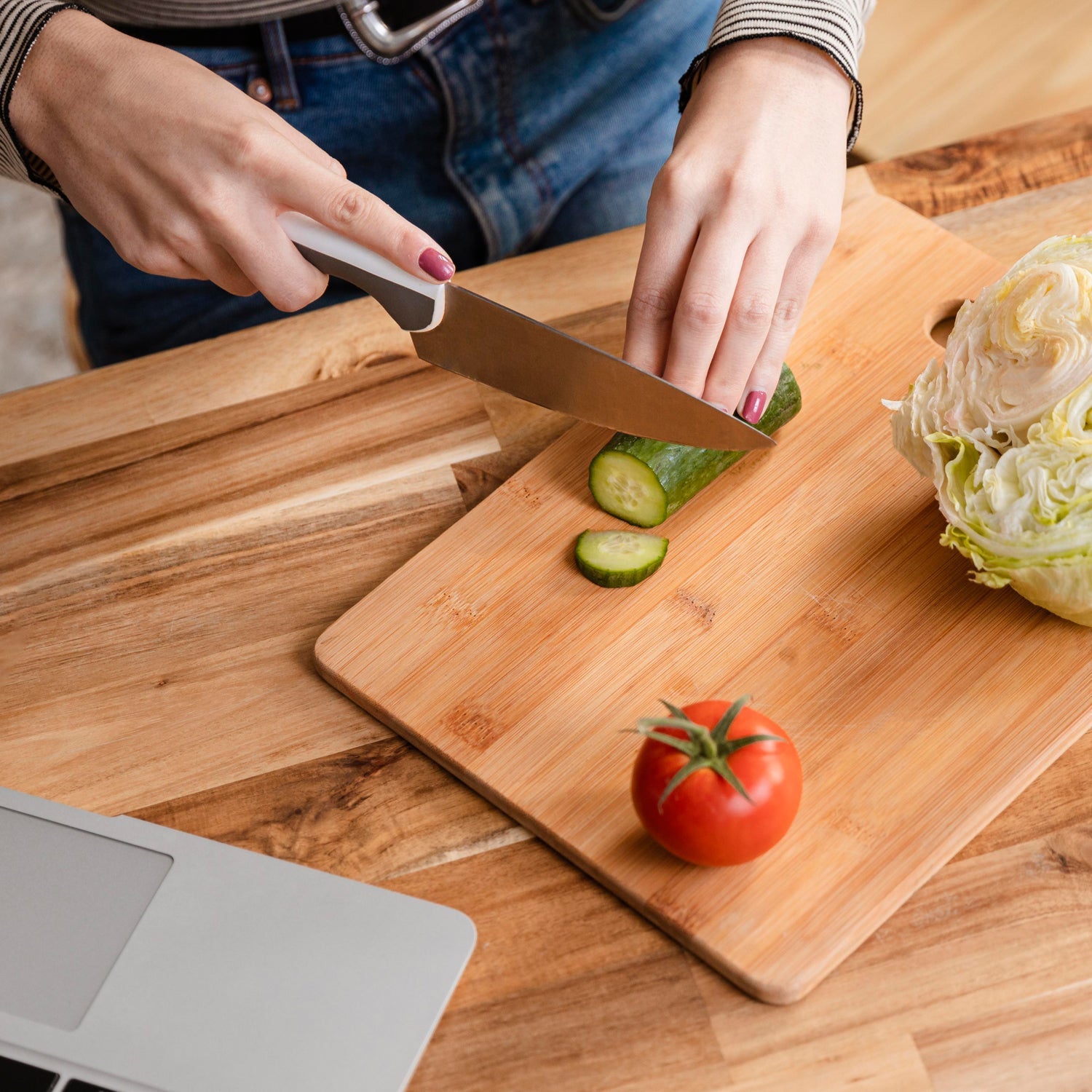 5793 Wooden Chopping Board Big Size Kitchen Chopping Board Household Cutting Board Knife Board Vegetable Cutting and Fruit Multi-purpose Steel Vs Wooden Sticky Board Cutting board For Kitchen Use Eshaan Traders