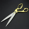 Stainless Steel Tailoring Scissor Sharp Cloth Cutting for Professionals  (Golden) Eshaan Traders