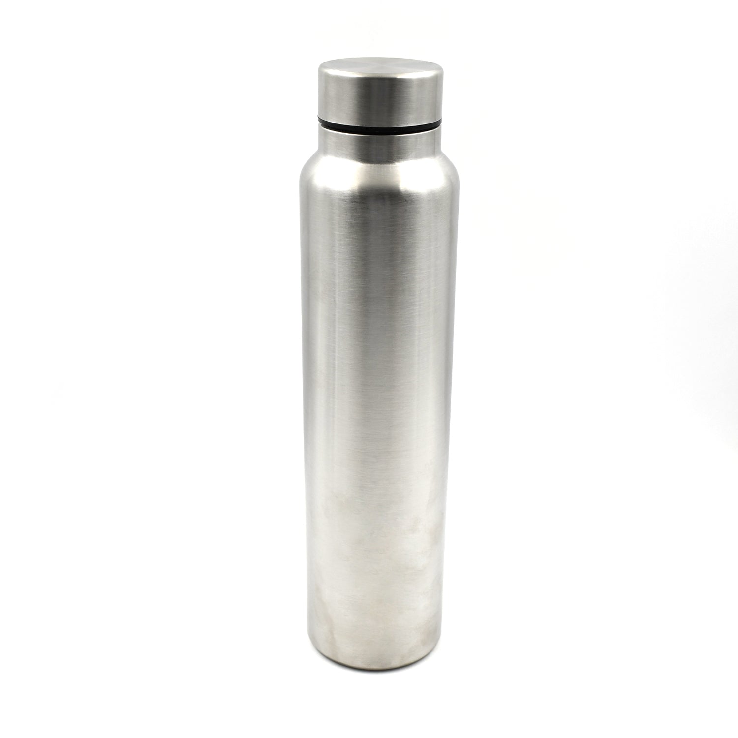 6861 Stainless Steel Water Bottle, Fridge Water Bottle, Stainless Steel Water Bottle Leak Proof, Rust Proof, Hot & Cold Drinks, Gym Sipper BPA Free Food Grade Quality Silver Color, Steel fridge Bottle For office/Gym/School 1000Ml Eshaan Traders