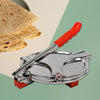 7149A PURI PRESS MAKER - STAINLESS STEEL PURI MAKER PRESS MACHINE - ROTI CHAPATI PRESSER FOR HOME - PAPAD-KHAKHRA- PURI MAKER PRESS MACHINE WITH HANDLE, MANUAL PURI MAKER (MEDIUM) Eshaan Traders