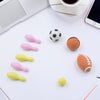 Stationary Kit Fancy & Stylish Colorful Erasers, Mini Eraser Creative Cute Novelty Eraser for Children Different Designs Eraser Set for Return Gift, Birthday Party, School Prize, Football & Icecream Set Eraser (9 pc & 5 Pc Set) Eshaan Traders