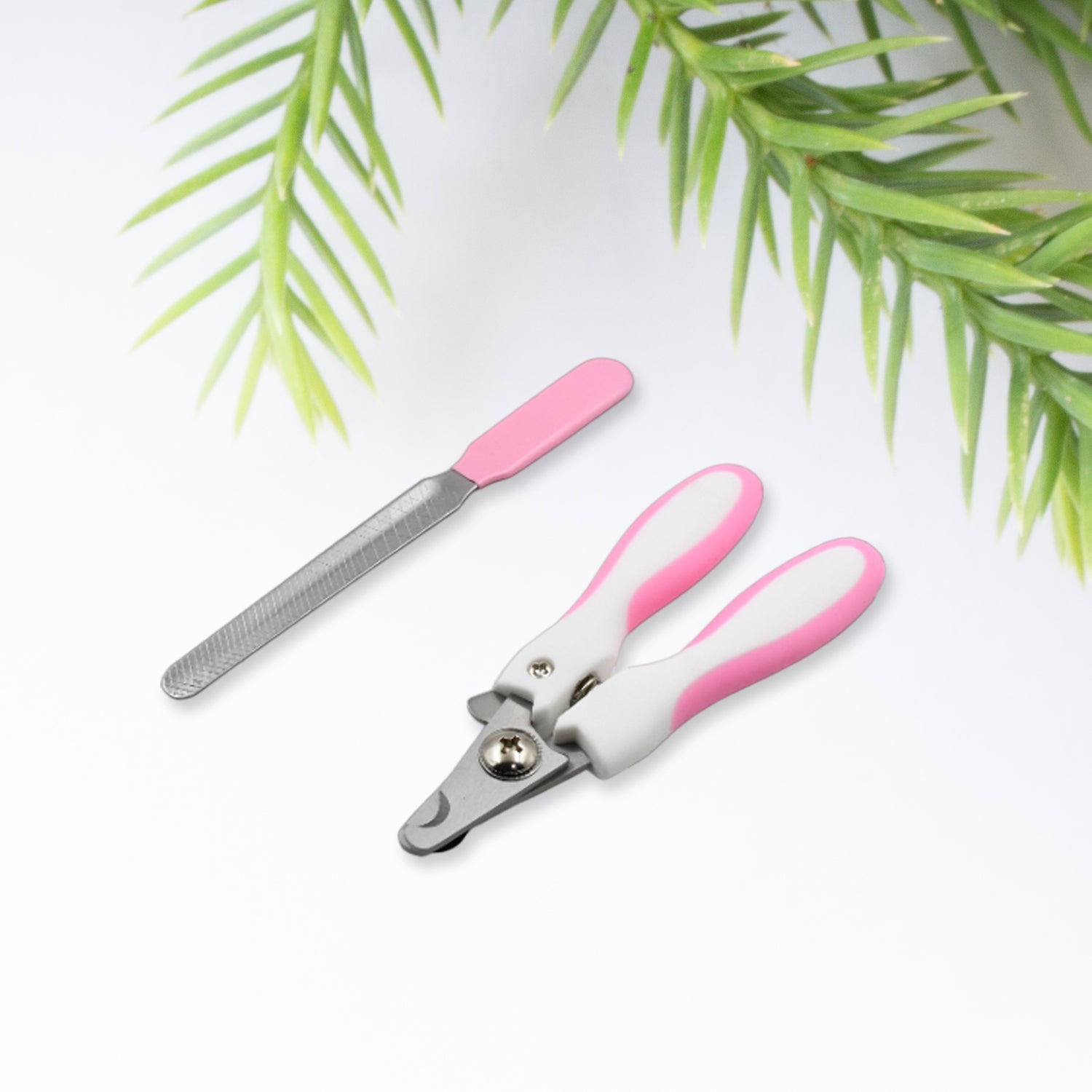 1312 Pet Nail Clipper Set, Cat Dog Stainless Steel Nail Clippers, Teddy Golden Retriever Trimming Beauty Pet Nails Cutting Tool Non‑Slip Lightweight for Birds for Dogs for Puppies for Kittens Eshaan Traders