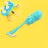 6702A Loofah Back Scrubber for Shower, Long Handle Bath Sponge Shower Brush, Soft Nylon Mesh Back Cleaner Washer, Body Bath Brush for Women and Men, Bathroom Shower Accessories (45 Cm) Eshaan Traders