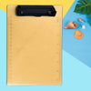 4910A Transparent Plastic Clipboard Pad Professional Clipboard Heavy Duty Clipboard, Durable Plastic Clip Board Eshaan Traders