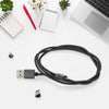 12520 Magnetic Charging Cable 3 in 1 Metal Magnetic Micro USB Type C Lighting Cable with LED, Multiple Charging Adapters for All Android and all Smartphones  (Compatible with All Android and iPhone Smartphones, Tablet, PC, Mobile Eshaan Traders