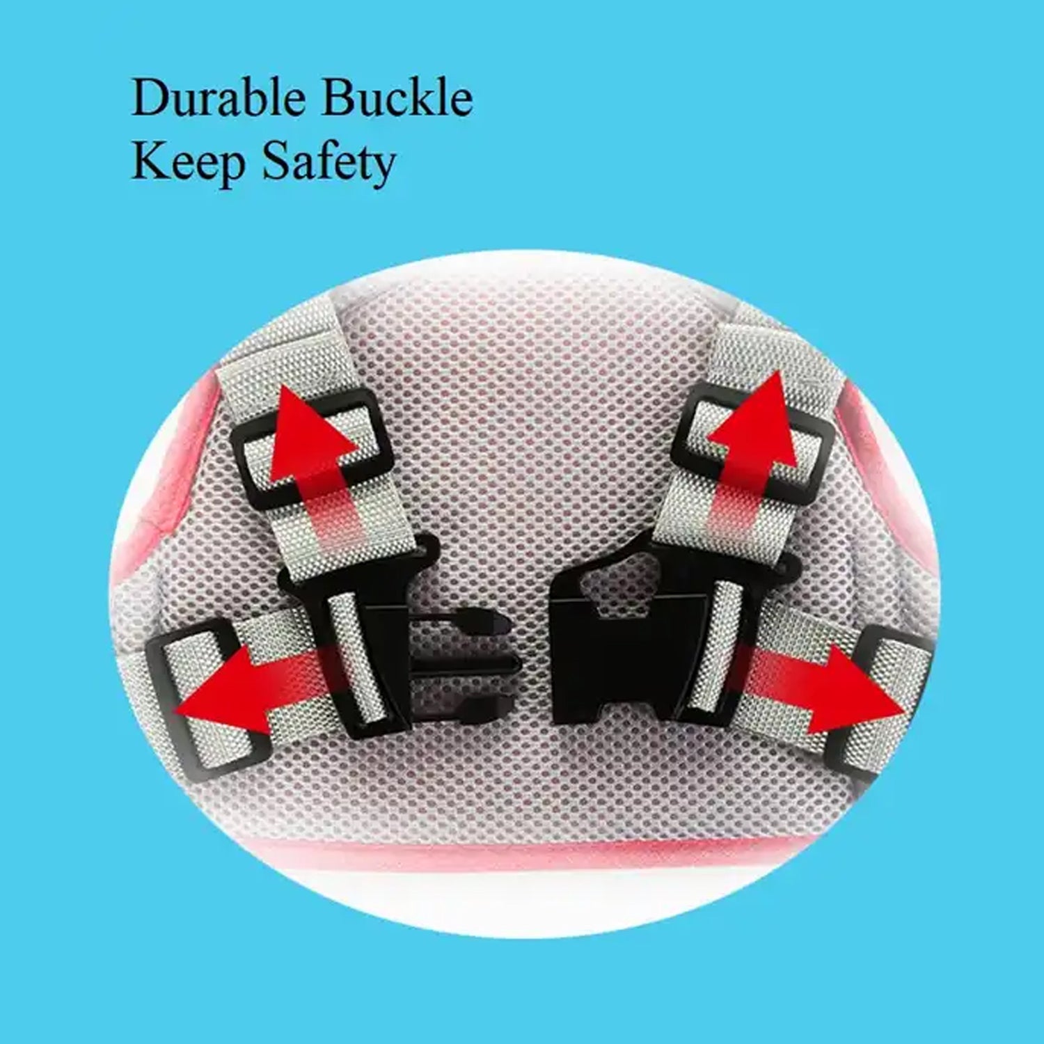 Baby Safety Belt For Kinds Carrier, Children Motorcycle Safety Harness - Child Ride Strap - Kids Vehicle Adjustable Safety Harness Strap for Two Wheeler Bike Horseback Riding Travel (1 Pc) Eshaan Traders