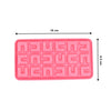 4889 Maze shape chocolate mold tray cake baking mold Flexible silicone chocolate making tool DeoDap