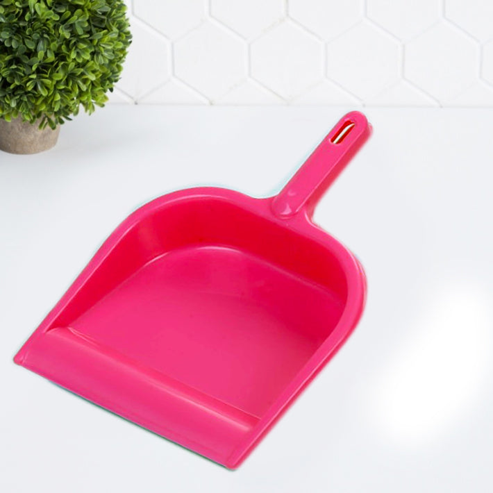 2352 Durable Multi Surface Plastic Dustpan with Handle DeoDap