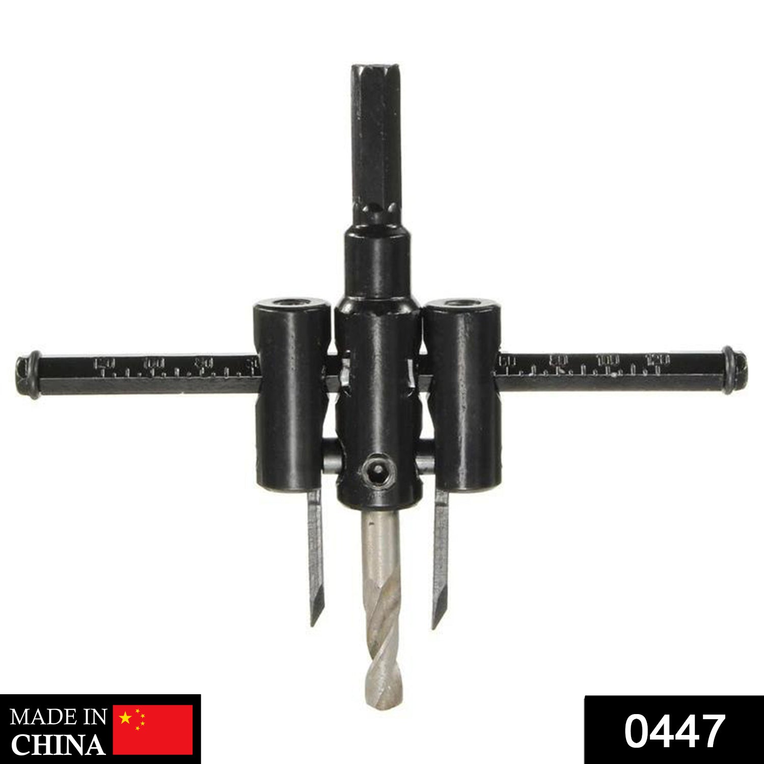 0447 Adjustable Circle Hole Saw Drill Bit Cutter Eshaan Traders