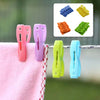 7893 Multifunction Plastic Heavy Quality Cloth Hanging Clips, Plastic Laundry Clothes Pins Set of 20 Pieces Eshaan Traders