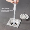 1630 Sewer Dredging Tool, Sink Drain Overflow Cleaning Brush, Household Sewer Hair Catcher, Reusable Drain Cleaner Hair Clog Remover with Easy Operation for Sewer/Kitchen/Showers (1 Pc 47 Cm) Eshaan Traders