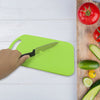 5813  Premium Plastic Chopping Board & Steel Knife Vegetable Chopping Board With Knife  Cutting Board for Kitchen Chopper Fruit and Vegetable Cutter Chopper Plastic (3 Pc Set) Eshaan Traders