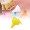 Silicone Funnel For Pouring Oil, Sauce, Water, Juice And Small Food-GrainsFood Grade Silicone Funnel Eshaan Traders