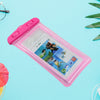 6386 Waterproof Pouch Zip Lock Mobile Cover Under Water Mobile Case For All Type Mobile Phones Eshaan Traders