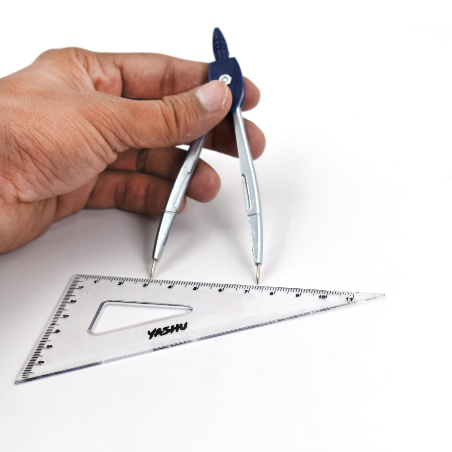 4841 Geometry Box 10 Pc For Students Of Schools And Colleges Especially Used During The Time Of Study And Learning Etc. DeoDap