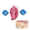 7014 Puri Press & Dough Press Set Dumpling Dough Press Pastry Maker Mould Mold & Puri Press Maker High Quality Kitchen Product Use For Gujiya Making     ( 3 Pcs Set ) Eshaan Traders