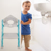 8492 2 In 1 Potty Training Toilet Seat with Step Stool Ladder for Boy and Girl Baby Toddler Kid Children’s Toilet Training Seat Chair with Soft Padded Seat and Sturdy Non-Slip Wide Step, Make Potty Easier For Your Kids (Multi-Color) Eshaan Traders