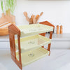 0169 Plastic 3in1 Multipurpose Organizer Storage Rack/Shelf for Kitchen/Bathroom/Room Eshaan Traders