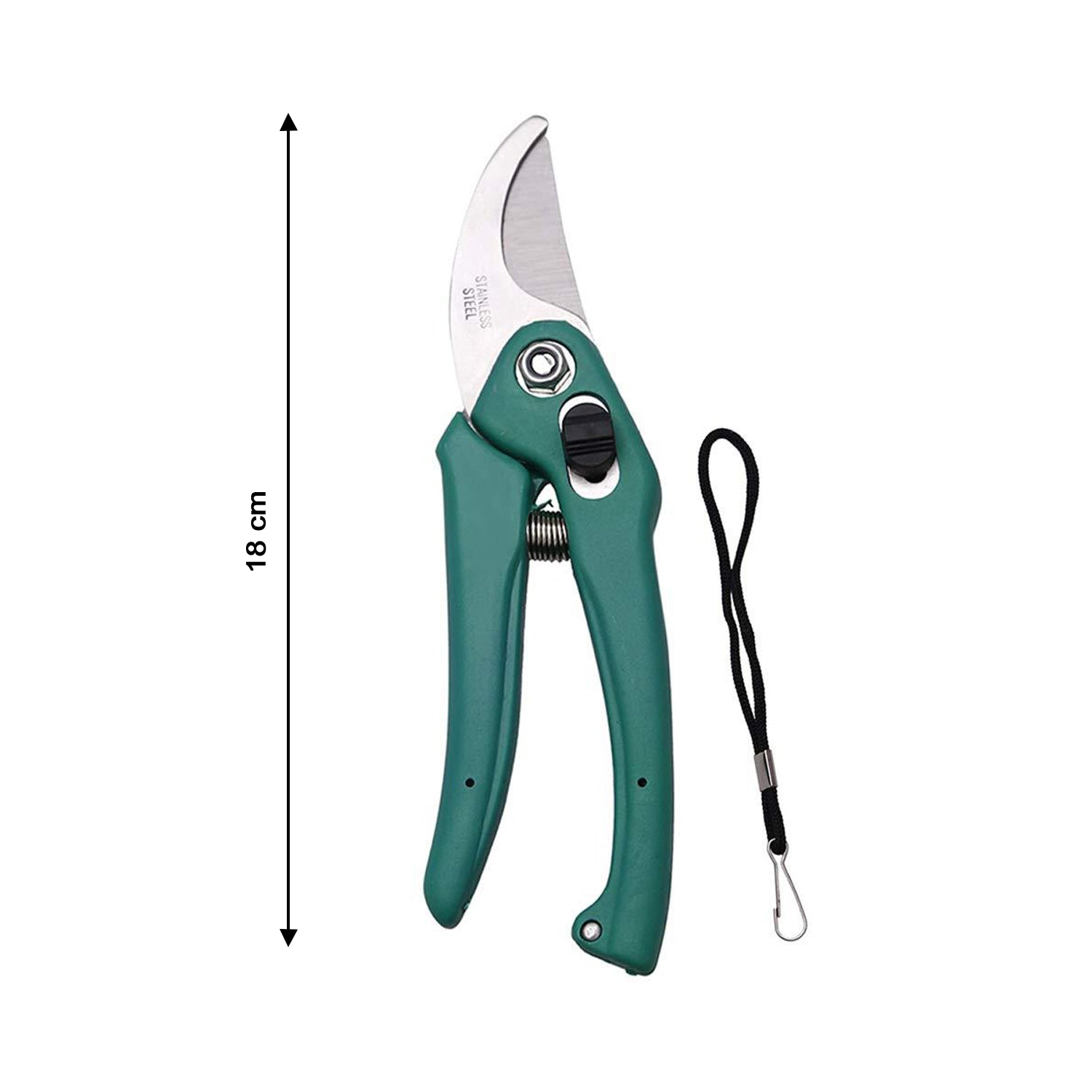 0465A Garden Shears Pruners Scissor for Cutting Branches, Flowers, Leaves, Pruning Seeds DeoDap