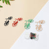 7555 Bicycle Shape Key Chain Holder and wall mount bike hook Key Holders Plastic Key Holder For Home, Office (pack of 4) Eshaan Traders