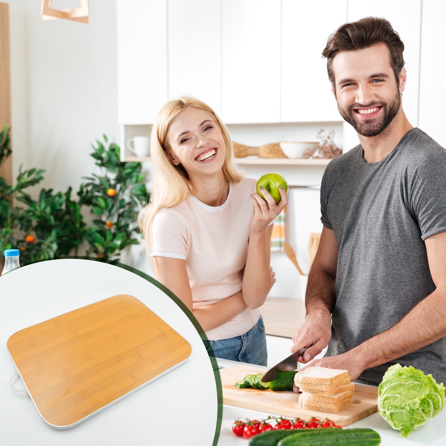 5793 Wooden Chopping Board Big Size Kitchen Chopping Board Household Cutting Board Knife Board Vegetable Cutting and Fruit Multi-purpose Steel Vs Wooden Sticky Board Cutting board For Kitchen Use Eshaan Traders