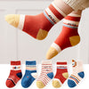 7303 Socks Breathable Thickened Classic Simple Soft Skin Friendly For Kids DeoDap