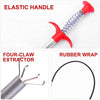 1622 Multifunctional Cleaning Claw Pilpe Cleaner Drainage Block Remover Drain Spring Pipe Dredging Tool, Drain Cleaning Tool for Hair Drain Drain Cleaner Sticks drain pipe clearer ( 90 Cm) Eshaan Traders