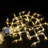 8320 Swastik om Curtain Decorative Lights, String Lights with 12 Hanging Props138 LED, Diwali Decoration Items for Home Decor, Night Light, Room Lights for Bedroom, Balcony Decor. Eshaan Traders