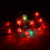 8337 4Mtr Flower Design Home Decoration Electrical Series Light Home Decoration Diwali & Wedding LED Christmas String Light Indoor and Outdoor Light ,Festival Decoration Led String Light, Multi-Color Light (16L 4Mtr) Eshaan Traders