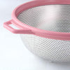 7147 Big Stainless Steel Colander with Handle, Large Metal Mesh Basket Strainer for Pasta, Spaghetti, Berry, Veggies, Fruits,  Kitchen Food Colander, Dishwasher Safe (1 pc ) Eshaan Traders