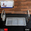 5342 kitchenware Steel Rack Dish Drainer 58cm For Home & Kitchen Use Eshaan Traders