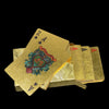 0523 Gold Plated Poker Playing Cards (Golden) Eshaan Traders