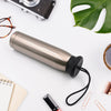 6854 Insulated Flask | Hot and Cold Stainless Steel Water Bottle | Double Walled Carry Flask for Travel, Home, Office, School | 320 ml Eshaan Traders