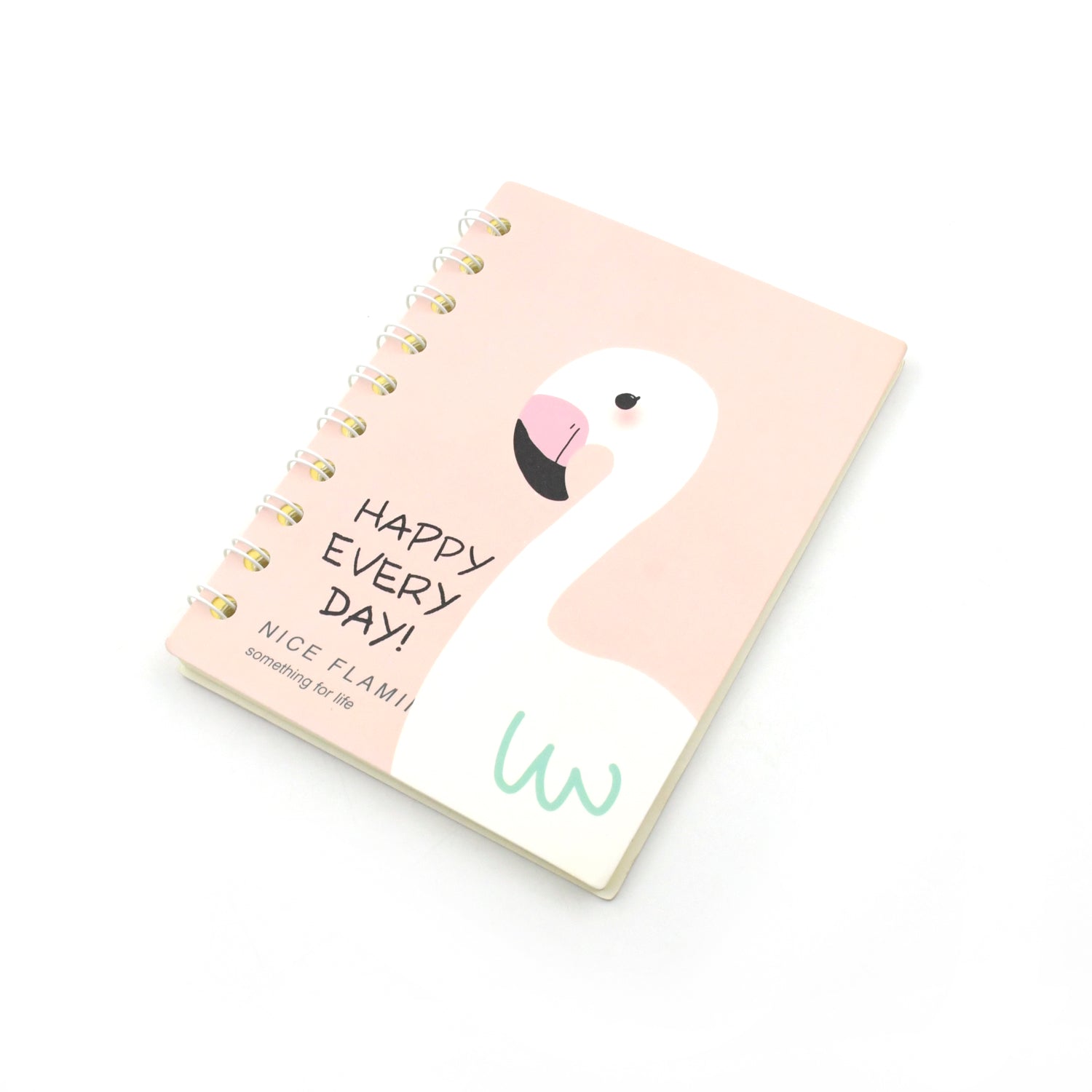 7988 Cute Flamingo Journal Diary, Notebook for Women Men Memo Notepad Sketchbook with Durable Hardcover & 50 Pages Writing Journal for Journaling Notes Study School Work Boys Grils, Stationery (143x105MM) Eshaan Traders