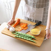 5793 Wooden Chopping Board Big Size Kitchen Chopping Board Household Cutting Board Knife Board Vegetable Cutting and Fruit Multi-purpose Steel Vs Wooden Sticky Board Cutting board For Kitchen Use Eshaan Traders