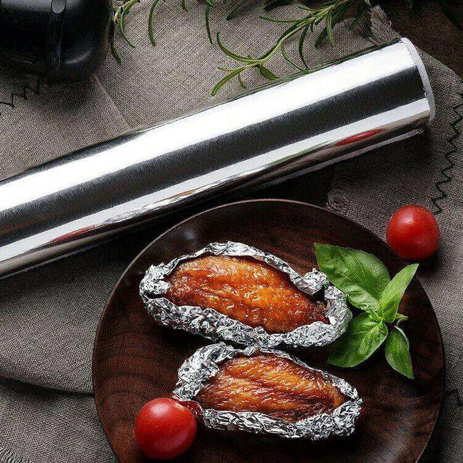 5990 Aluminum Foil Roll Heavy Duty Non Stick Thick Aluminum Foil Sheet Baking Grilling Tool (9 Mtr) Eshaan Traders