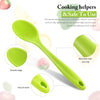 5434 Multi Purpose Heat Resistance Silicone Spatula Turner Non-Stick Silicone Kitchen Tools (28cm) Eshaan Traders