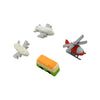 4567  Vehicle Pattern Eraser School Stationery Use Eraser (4 Pc Set) Eshaan Traders