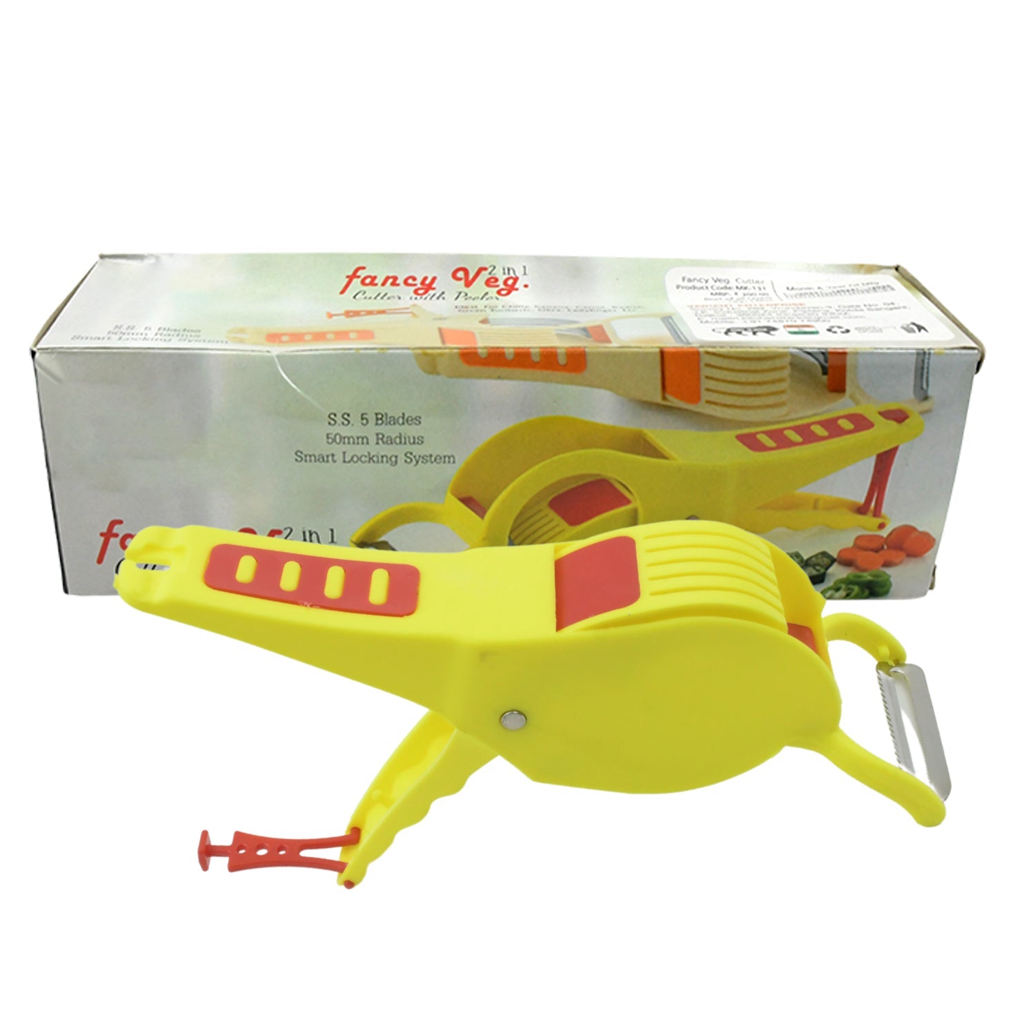 2553 2-in-1 Vegetable and Fruits Cutter / Chopper Eshaan Traders