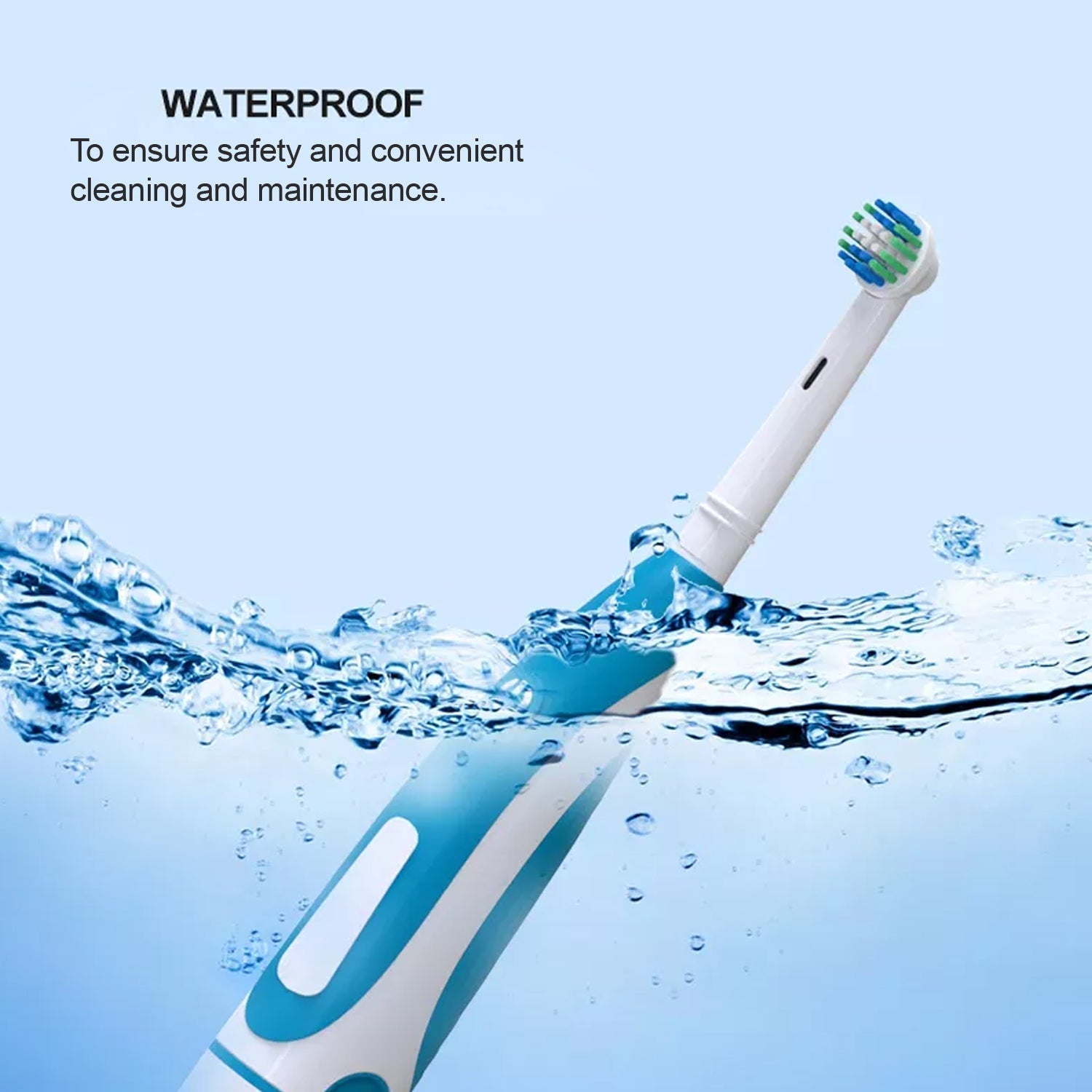 6209A Electric Toothbrush High Quality Rechargeable  Toothbrush | Bright Smile & Fresh Breath For Adult & Children Use DeoDap