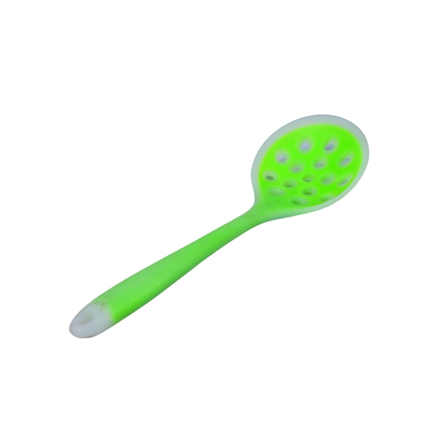 5435 1PC Food Grade Silicone Colander Shovel Strainers Spoon Colorful Kitchen Scoop Drainage Colanders (28cm) Eshaan Traders