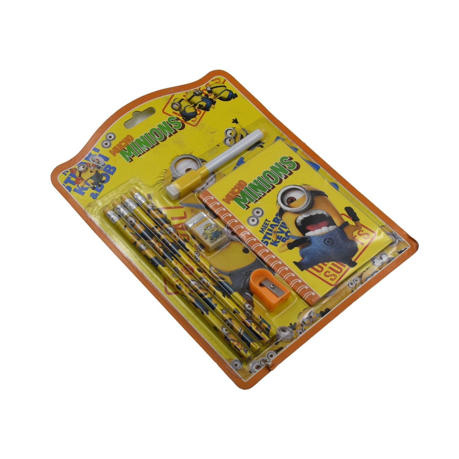 4600  8 PC SET STATIONARY SET INCLUDING 4 PENCIL RUBBER PENCIL SHARPENER 1SKETCH PEN & SMALL BOOK SCHOOL, OFFICE PRODUCT GIFT Eshaan Traders