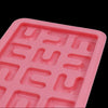 4889 Maze shape chocolate mold tray cake baking mold Flexible silicone chocolate making tool DeoDap