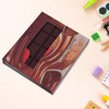 4528 Small Chocolate Scented Diary Memo Notebook in Rectangular Chocolate Bite Shape with Original Chocolate Smell Personal Pocket Diary, Dairy book with Plain Pages for Kids Eshaan Traders