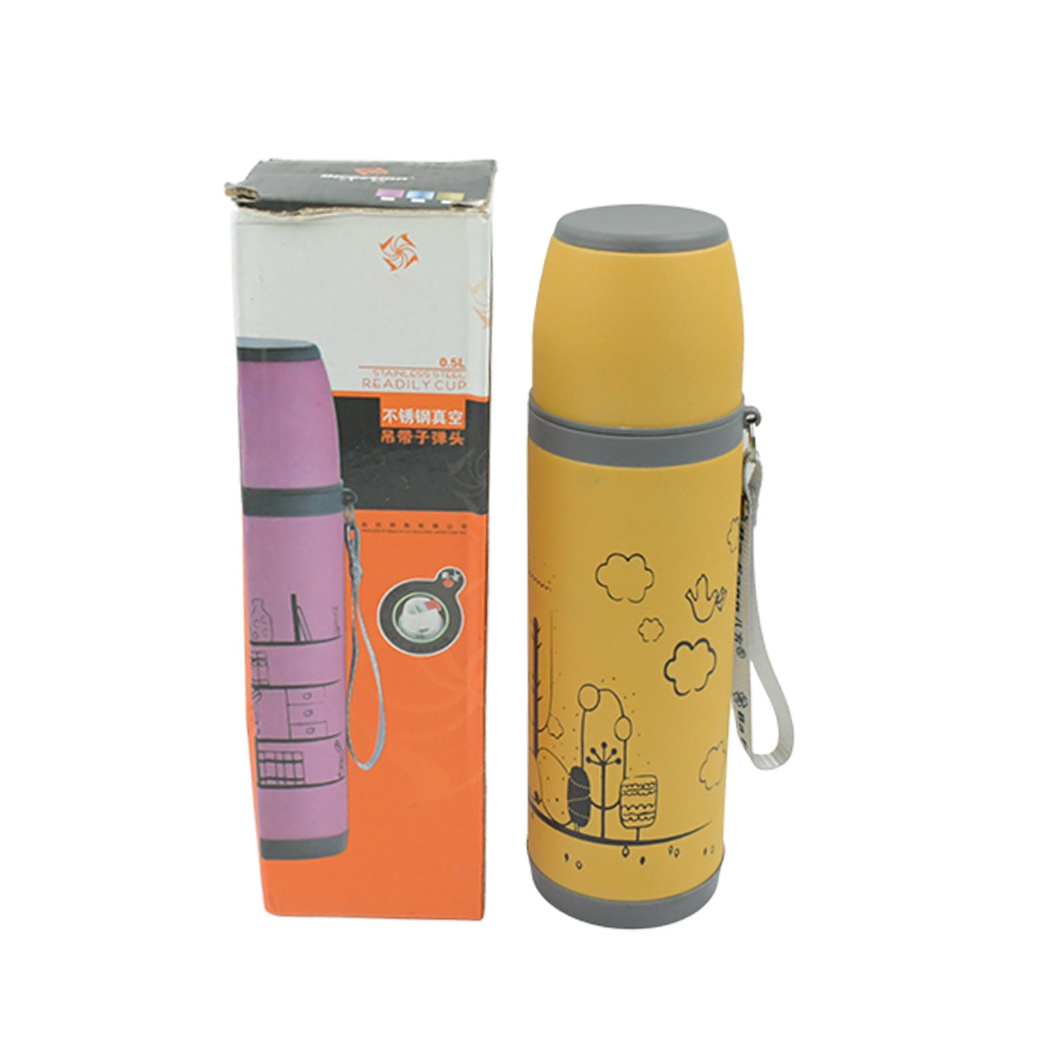 8496 STEEL WATER BOTTLE, FRIDGE WATER BOTTLE, STAINLESS STEEL WATER BOTTLE LEAK PROOF, RUST PROOF, COLD & HOT THERMOS STEEL BOTTLE| LEAK PROOF | OFFICE BOTTLE | GYM | HOME | KITCHEN | HIKING | TREKKING | TRAVEL BOTTLE (500ML) Eshaan Traders