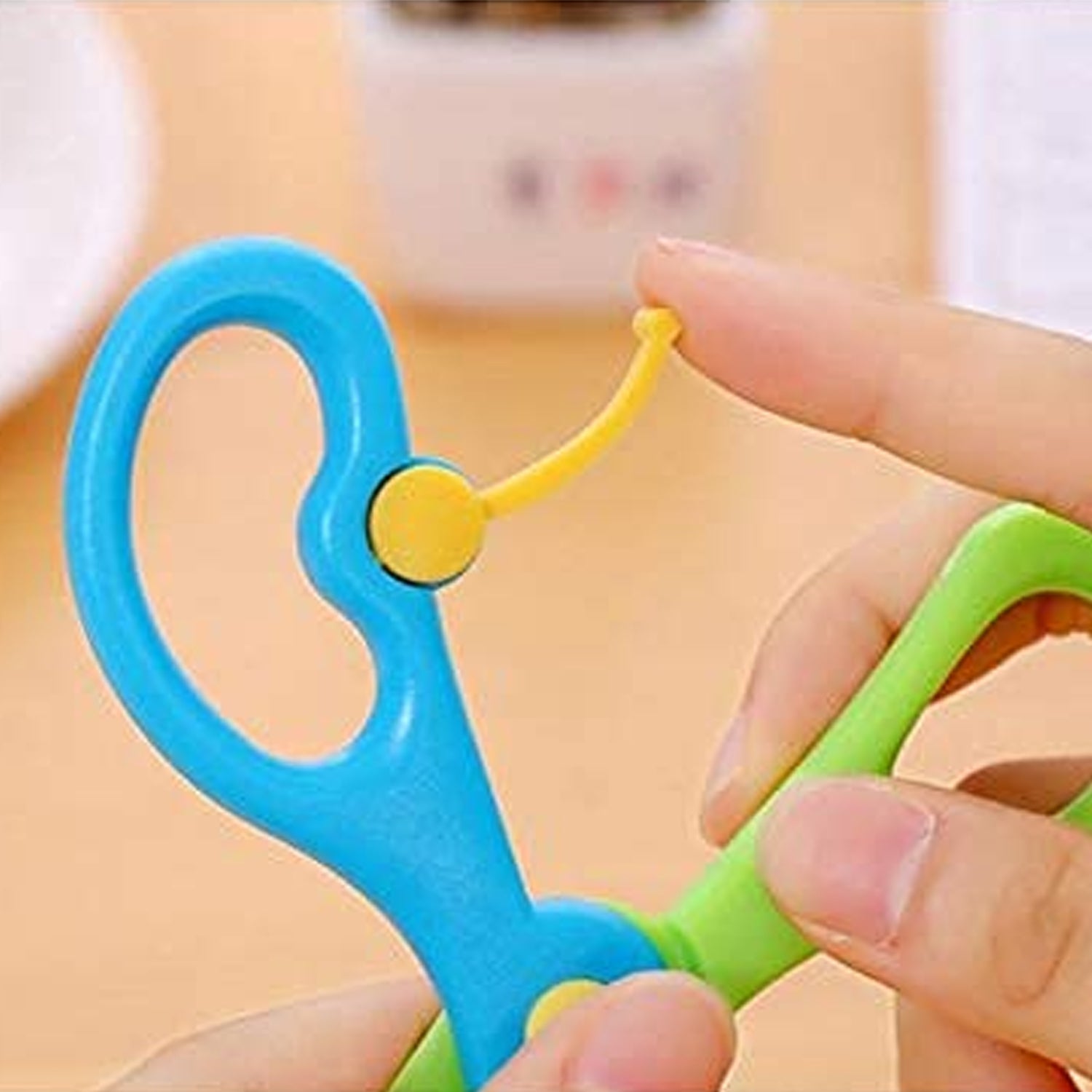 1502 Plastic Safety Scissor, Pre-School Training Scissors. Eshaan Traders