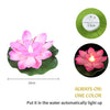 6556a WATER FLOATING SMOKELESS CANDLES & LOTUS FLOWERS SENSOR LED TEALIGHT FOR OUTDOOR AND INDOOR DECORATION - PACK OF 2 CANDLE CANDLE (PACK OF 2) Eshaan Traders