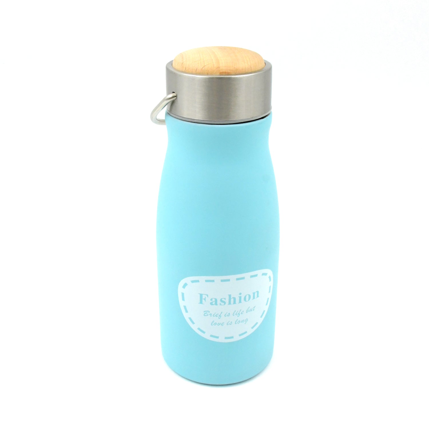 0285 Stainless Steel Water Bottle With Handle, Fridge Water Bottle, Stainless Steel Water Bottle Leak Proof, Rust Proof, Hot & Cold Drinks, Gym Sipper BPA Free Food Grade Quality, Steel fridge Bottle For office/Gym/School (360 ML) Eshaan Traders