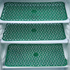 5237 Waterproof PVC Refrigerator Drawer Mats/ Multipurpose Mats/Fridge Mats Set of 6 Pcs DeoDap