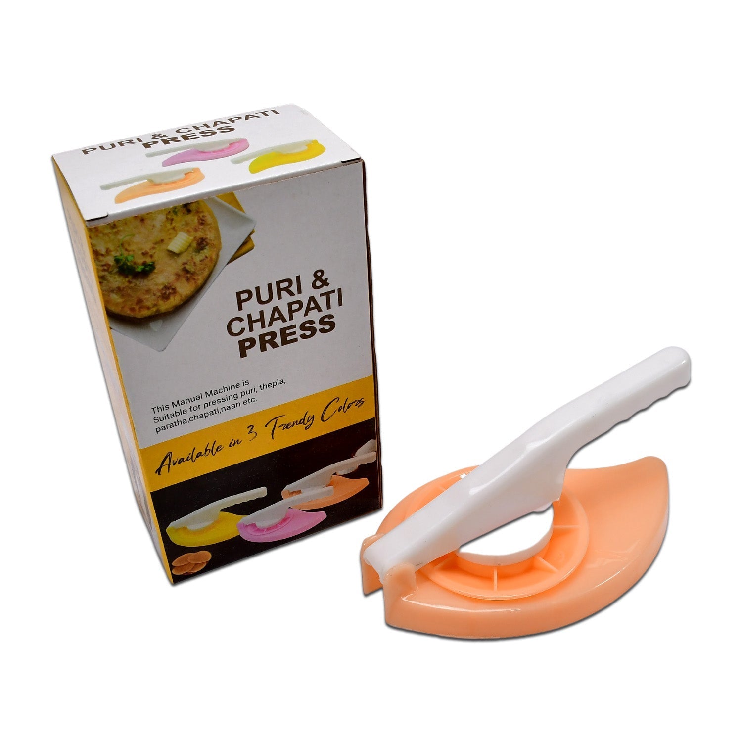 5215 Puri Chapati Press Machine Plastic For  Kitchen Use ( 1 pcs ) Eshaan Traders